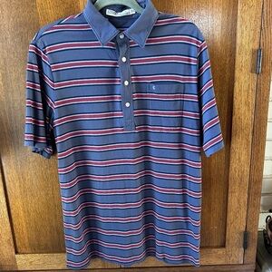 Criquet Performance Players Shirt Travis Stripe | Size Large